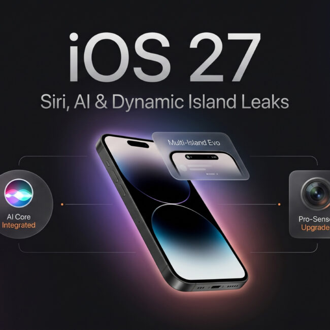 iOS 27 Leak- What Apple's New Siri App, Camera Overhaul, and Dynamic Island Takeover Actually Mean
