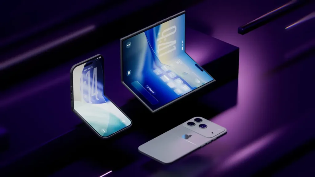 Foldable iPhone Ultra dimensions compared to a standard iPhone