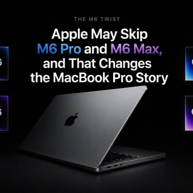 Apple May Skip M6 Pro and M6 Max