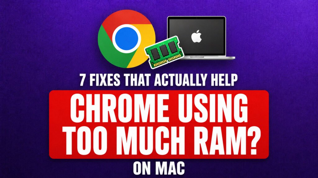 Chrome Using Too Much RAM on Mac 7 Practical Fixes