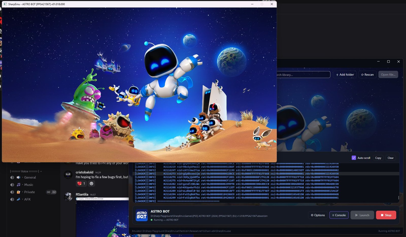 PS5 Emulator Run Astro Bot