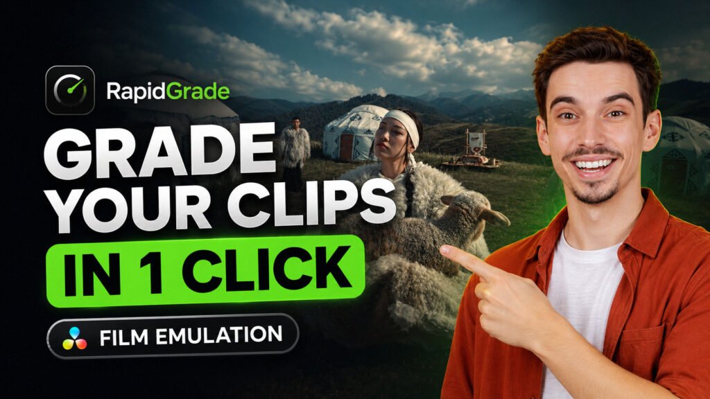 RapidGrade Makes DaVinci Resolve Grading Faster