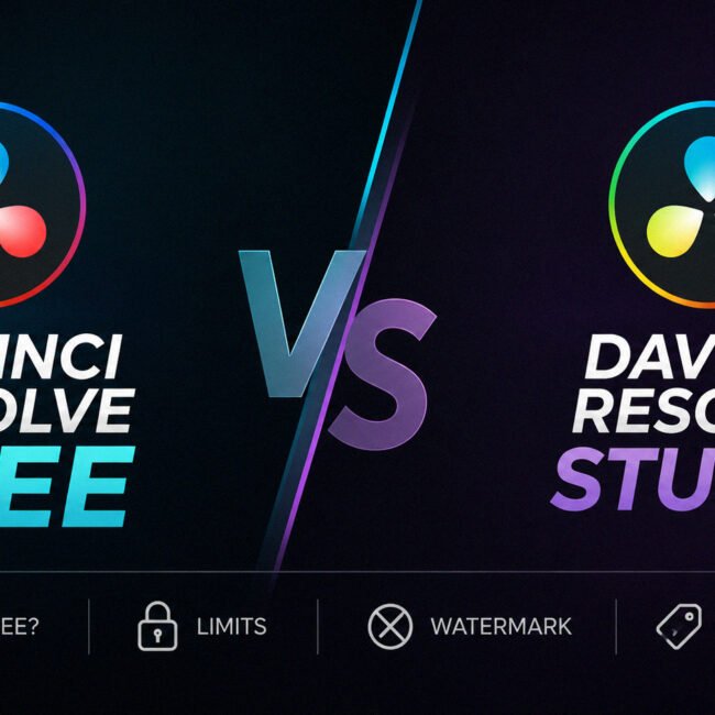 Is DaVinci Resolve Free Limits, Watermark, Price & What You Get